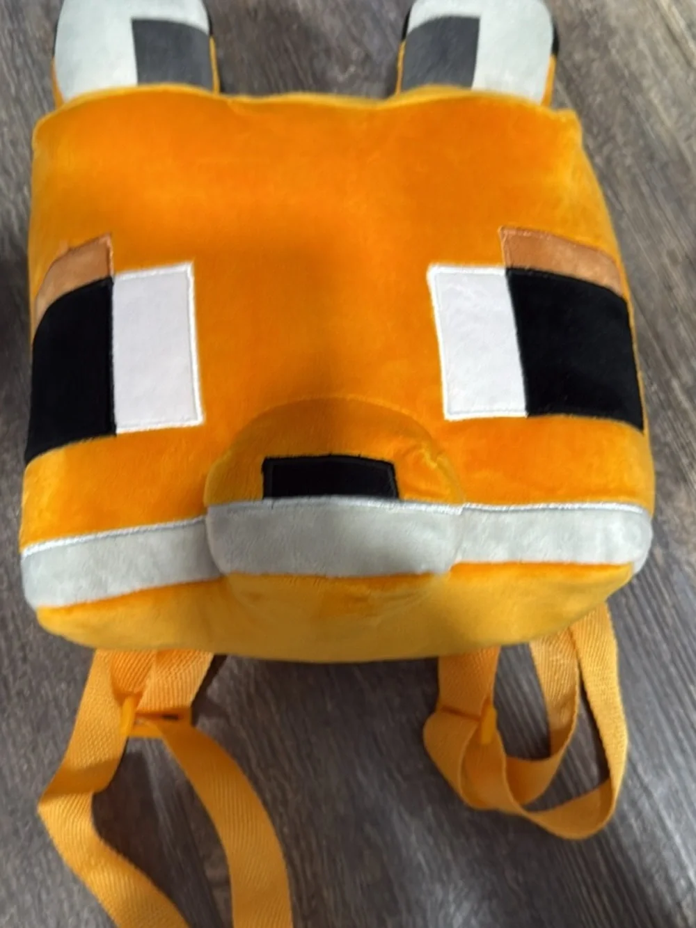 Minecraft Plush Character Mini Backpack-Orange Fox